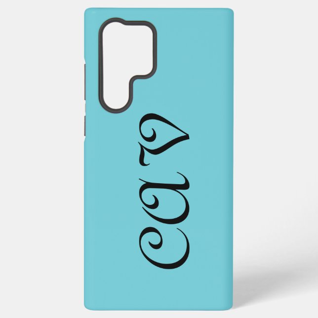 Coque Samsung Galaxy Recoleta Cornflower Bleu (Verso)