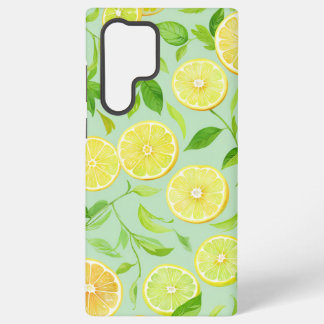 Coque Samsung Galaxy Refreshing Lemon Botanical Phone Case