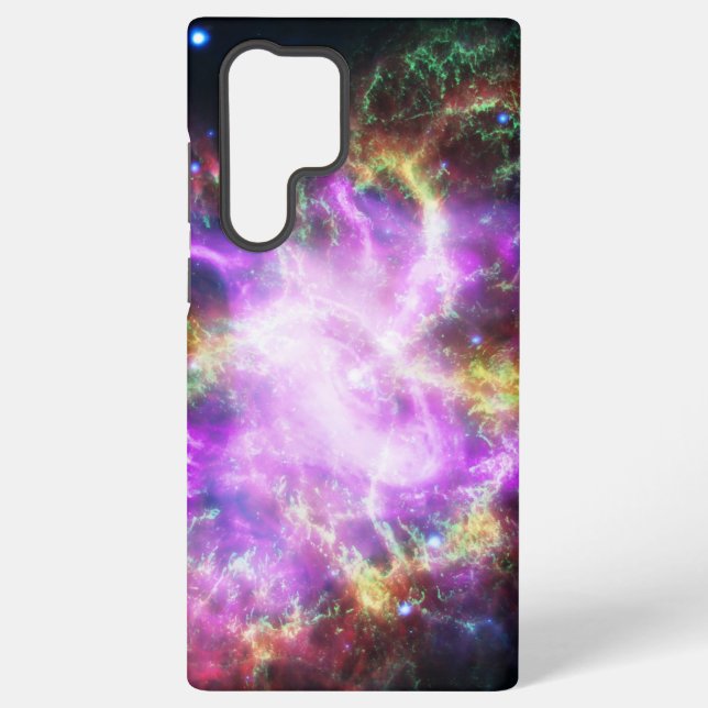 Coque Samsung Galaxy Rémanent de supernova de la nébuleuse du Crabe Com (Verso)