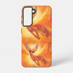 Coque Samsung Galaxy Renard Solaire – Étui de téléphone à fantaisie min