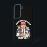 Coque Samsung Galaxy Rendre les animaux de compagnie sûrs à nouveau Tru<br><div class="desc">Rendre les animaux de compagnie sûrs à nouveau Trump 2024 Sauvez nos animaux de compagnie</div>