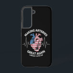 Coque Samsung Galaxy Rendre les artères grandes à nouveau Cath Lab card<br><div class="desc">Rendre les artères grandes à nouveau Cath Lab cardiaque</div>