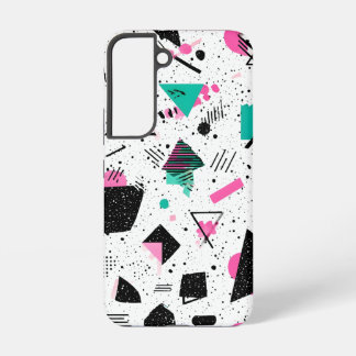 Coque Samsung Galaxy Retro Memphis Geometric Pattern