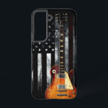 Coque Samsung Galaxy Retro Rock N Roll American Flag Guitare<br><div class="desc">Roche ta liberté avec fierté ! !</div>