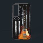 Coque Samsung Galaxy Retro Rock N Roll American Flag Guitare<br><div class="desc">Roche ta liberté avec fierté ! !</div>