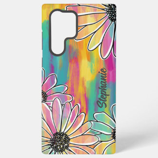 Coque Samsung Galaxy Rêve de marguerite super - Main peinte dessinée fl