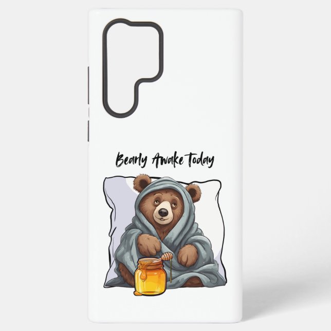 Coque Samsung Galaxy Réveillé aujourd'hui (Verso)
