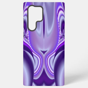 Coque Samsung Galaxy Rêves arc-en-ciel à fleurs violettes
