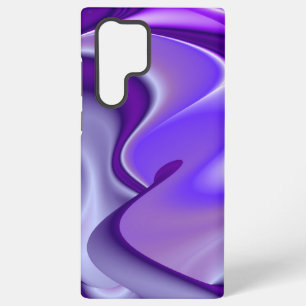 Coque Samsung Galaxy Rêves arc-en-ciel à fleurs violettes