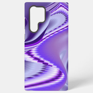Coque Samsung Galaxy Rêves arc-en-ciel à fleurs violettes