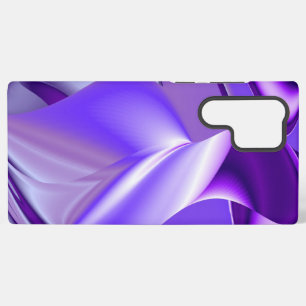Coque Samsung Galaxy Rêves d'arc-en-ciel de fleurs violettes