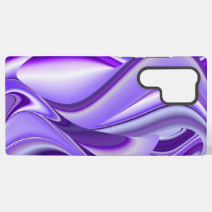 Coque Samsung Galaxy Rêves d'arc-en-ciel de fleurs violettes