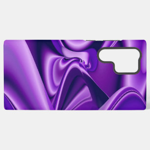 Coque Samsung Galaxy Rêves d'arc-en-ciel de fleurs violettes