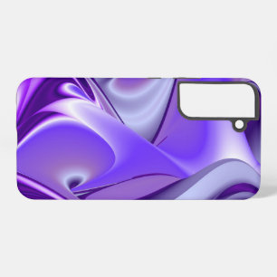 Coque Samsung Galaxy Rêves d'arc-en-ciel de fleurs violettes