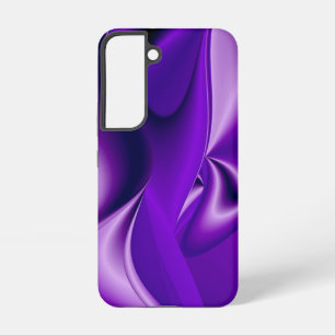 Coque Samsung Galaxy Rêves d'arc-en-ciel de fleurs violettes