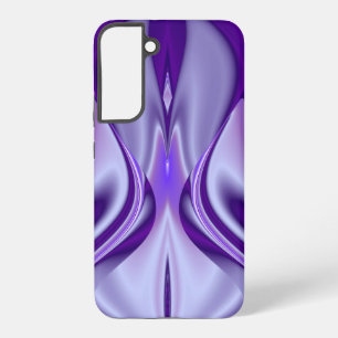 Coque Samsung Galaxy Rêves d'arc-en-ciel de fleurs violettes