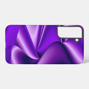 Coque Samsung Galaxy Rêves d'arc-en-ciel de fleurs violettes