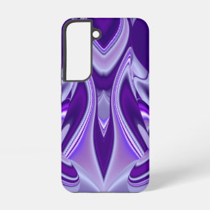 Coque Samsung Galaxy Rêves d'arc-en-ciel de fleurs violettes