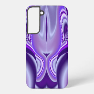 Coque Samsung Galaxy Rêves d'arc-en-ciel de fleurs violettes