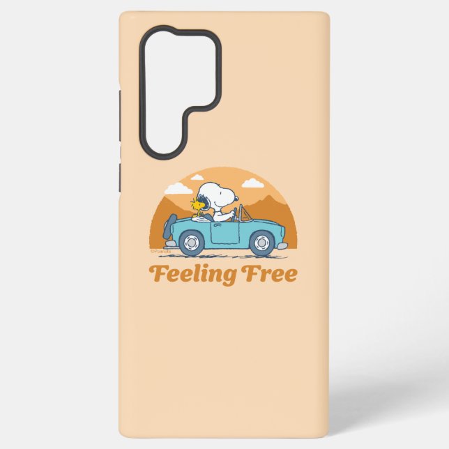 Coque Samsung Galaxy Road Trippin | Peanuts se sentent libres (Verso)