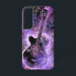 Coque Samsung Galaxy Rock n Roll Guitare Purple I Love Rock Music<br><div class="desc">Rock Guitar Music - Magic Sound - Choisissez / Ajoutez votre texte / nom / couleur unique - Faites votre cadeau spécial - Redimensionnez et déplacez ou ajoutez des éléments / texte avec l'outil de personnalisation ! Dessin et design par MIGNED. S'il vous plaît voir mes autres projets / peintures....</div>