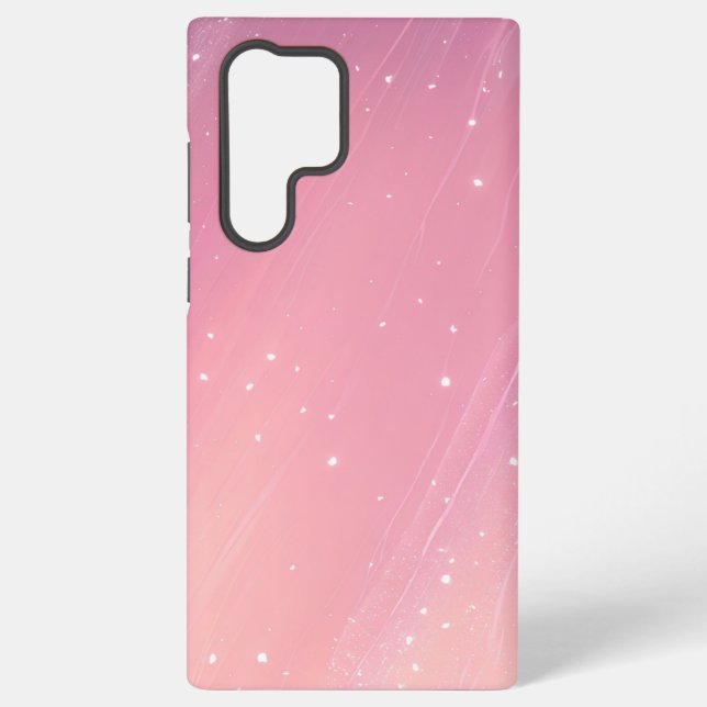 Coque Samsung Galaxy Romantic Sakura - Soft Pink Gradient Phone Case (Verso)