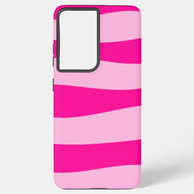 Coque Samsung Galaxy Rose d'alternance minimal (Verso)