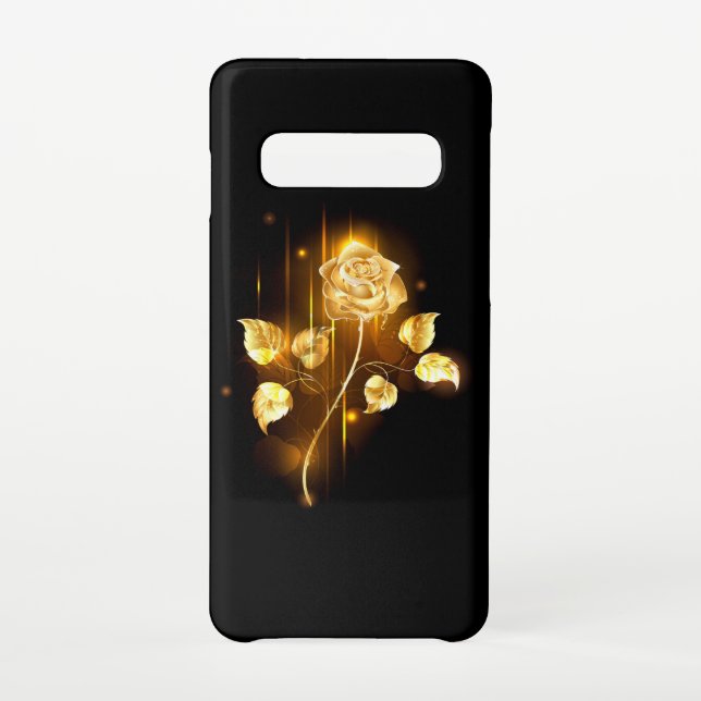 Coque Samsung Galaxy Rose d'or ( rose d'or ) (Dos)