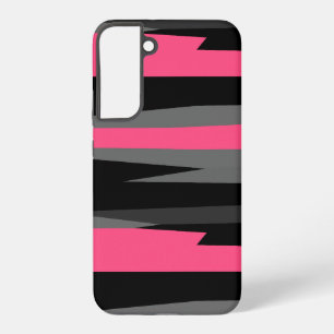 Coque Samsung Galaxy Rose Noir et Gris