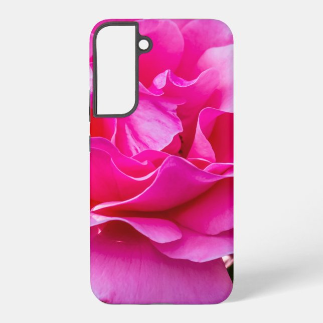 Coque Samsung Galaxy Rose rose délicate. (Verso)