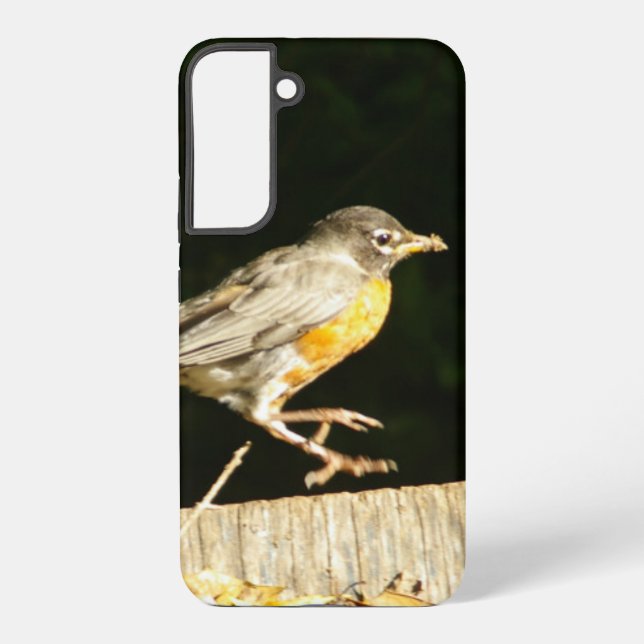 Coque Samsung Galaxy Rouge Robin (Verso)