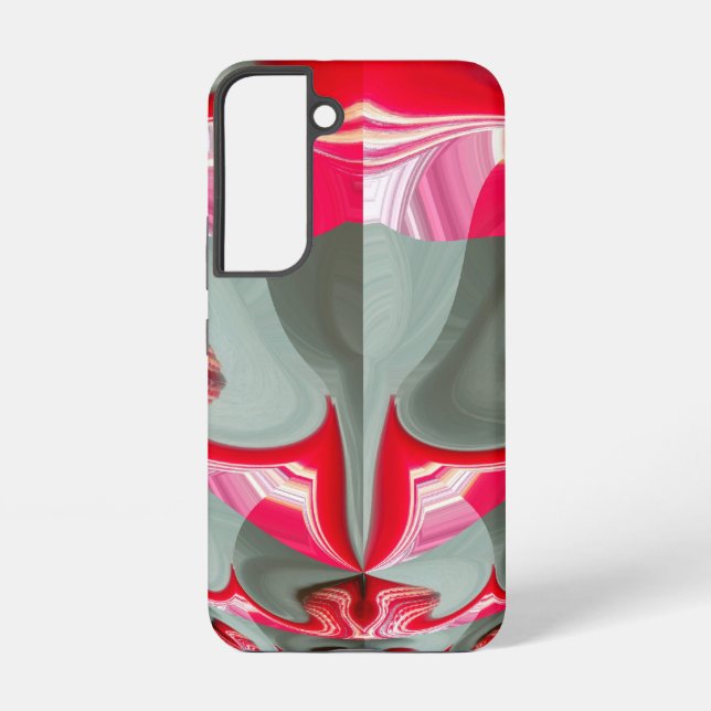 Coque Samsung Galaxy Rouge Vintage   (Verso)