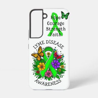 Coque Samsung Galaxy Ruban de sensibilisation à la maladie de Lyme