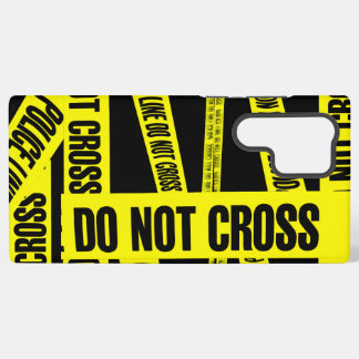 Coque Samsung Galaxy Ruban Jaune de Scène de Crime Ne Pas Traverser Zon