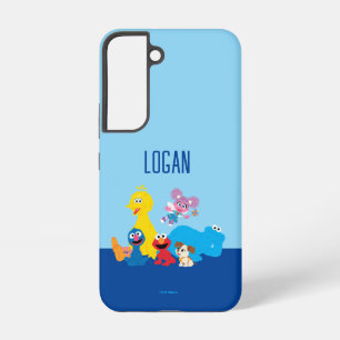 Coque Samsung Galaxy Rue Sésame   Coloré Sesame Street Pals