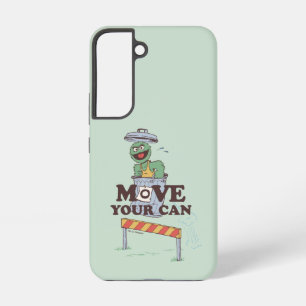 Coque Samsung Galaxy Rue Sésame   Oscar the Grouch Move Your Can