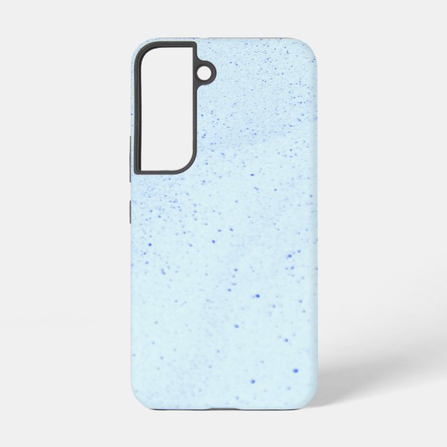 Coque Samsung Galaxy Sable bleu clair (Verso)
