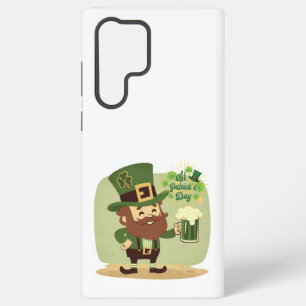 Coque Samsung Galaxy Saint Patrick dans un style vintage
