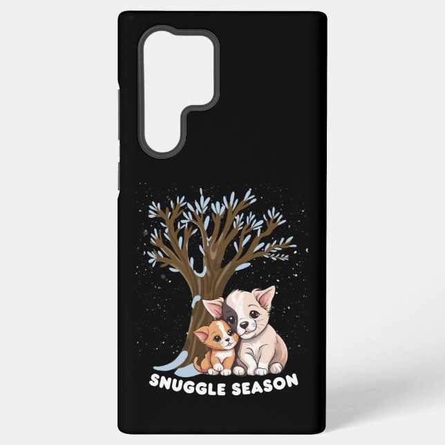 Coque Samsung Galaxy Saison câlins (Verso)