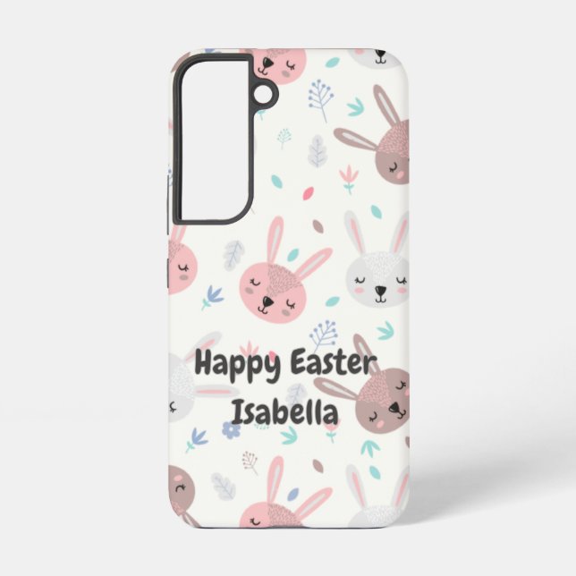 Coque Samsung Galaxy Saison des lapins qui arrive (Verso)