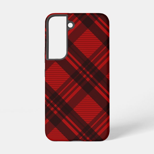 Coque Samsung Galaxy  Samsung Galaxy à carreaux moderne  (Verso)