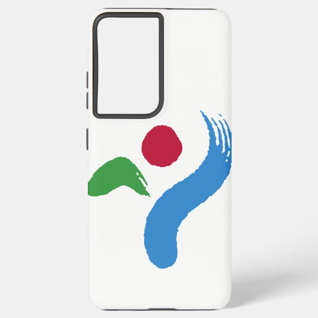 Coque Samsung Galaxy Samsung Galaxy S21 Plus Case flag of Seoul (Verso)