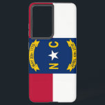 Coque Samsung Galaxy Samsung Galaxy S21 Plus Coque Drapeau de Caroline<br><div class="desc">Transformez votre Samsung Galaxy S21 Plus en symbole de fierté pour la Caroline du Nord avec notre couverture téléphonique exclusive avec son drapeau! Réalisée avec une attention minutieuse aux détails, cette couverture célèbre l'héritage unique et la fierté d'état de la Caroline du Nord. Le design met en valeur les éléments...</div>