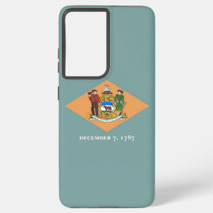 Coque Samsung Galaxy Samsung Galaxy S21 Plus Coque Drapeau du Delaware