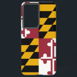 Coque Samsung Galaxy Samsung Galaxy S21 Plus Coque Drapeau du Maryland<br><div class="desc">Transformez votre Samsung Galaxy S21 Plus en une célébration de la fierté du Maryland grâce à notre couverture téléphonique exclusive avec le drapeau de l'État! Réalisée avec une attention minutieuse aux détails, cette couverture présente fièrement les éléments distinctifs du drapeau du Maryland. Il présente une conception unique de quadrants alternés...</div>