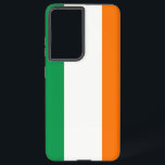 Coque Samsung Galaxy Samsung Galaxy S21 Ultra Coque avec drapeau d'Irla<br><div class="desc">Ajoutez une touche de fierté irlandaise à votre Samsung Galaxy S21 Ultra avec notre couverture exclusive avec le drapeau de l'Irlande! Réalisée avec une attention minutieuse aux détails, cette couverture est plus qu'un simple accessoire protecteur, c'est une célébration du patrimoine irlandais et de la richesse culturelle. Le dessin présente fièrement...</div>