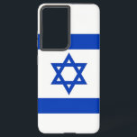 Coque Samsung Galaxy Samsung Galaxy S21 Ultra Coque avec drapeau d'Isra<br><div class="desc">Ajoutez une touche de fierté israélienne à votre Samsung Galaxy S21 Ultra avec notre couverture exclusive avec le drapeau d'Israël! Réalisée avec une attention minutieuse aux détails, cette couverture est plus qu'un simple accessoire protecteur, c'est une célébration du patrimoine israélien et de la richesse culturelle. Le design présente fièrement les...</div>