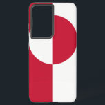 Coque Samsung Galaxy Samsung Galaxy S21 Ultra Coque avec drapeau du Gro<br><div class="desc">Protégez votre Samsung Galaxy S21 Ultra avec un coque qui présente le design audacieux et distinctif du drapeau du Groenland. Ce coque allie fonctionnalité et hommage saisissant au patrimoine unique du Groenland. Les couleurs rouge et blanc et croustillantes du drapeau créent un impact visuel minimaliste mais puissant, ce qui en...</div>