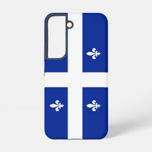 Coque Samsung Galaxy Samsung Galaxy S22 Coque Drapeau du Québec