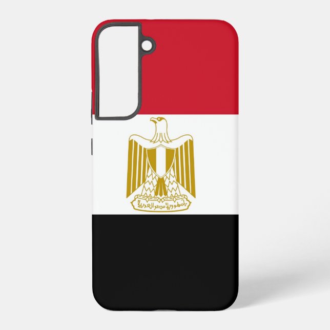 Coque Samsung Galaxy Samsung Galaxy S22 Plus Coque Drapeau de l'Égypte (Verso)